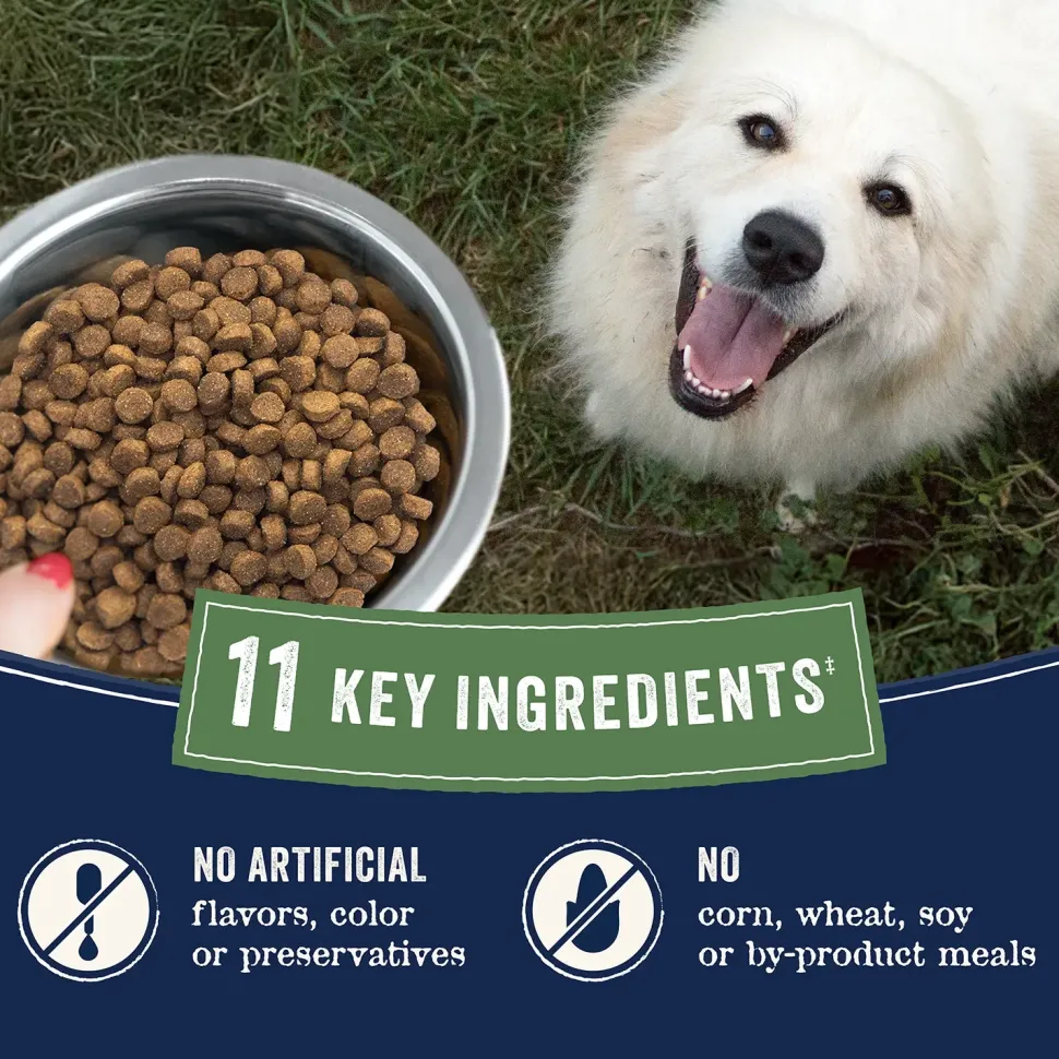 Canidae Pure Goodness Grain-Free Limited Ingredient Adult Dry Dog Food Lamb, Goat & Venison Meals Recipe 4-lb
