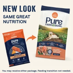 Canidae Pure Goodness Grain-Free Puppy Dry Food Real Salmon & Sweet Potato Recipe 4-lb
