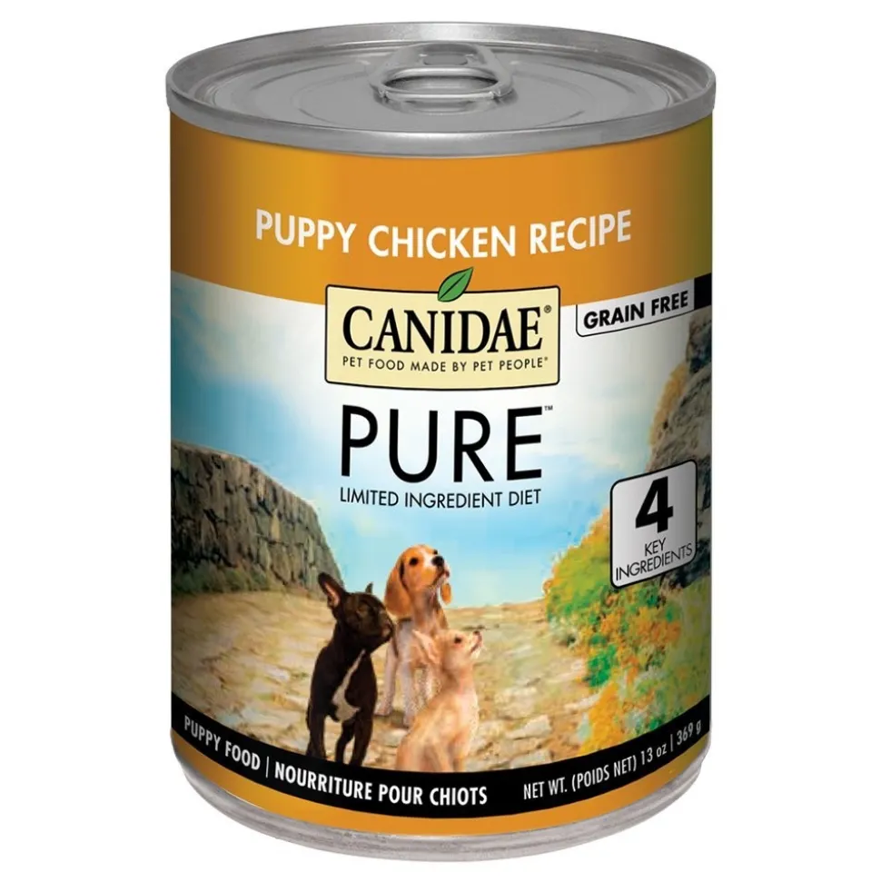 CANIDAE PURE Goodness Grain-Free Limited Ingredient Canned Puppy Food Chicken 13-oz