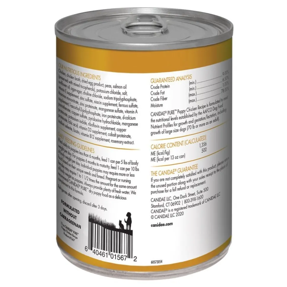 CANIDAE PURE Goodness Grain-Free Limited Ingredient Canned Puppy Food Chicken 13-oz