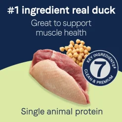 CANIDAE PURE Goodness Grain-Free Biscuit Dog Treats Duck & Chickpea 11-oz