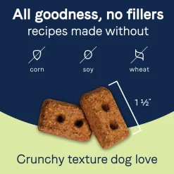 CANIDAE PURE Goodness Grain-Free Biscuit Dog Treats Duck & Chickpea 11-oz