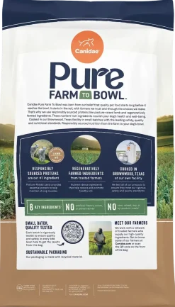 Canidae Pure Goodness Wholesome Grains Adult Dry Dog Food Real Lamb & Brown Rice Recipe 4-lb