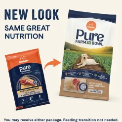 Canidae Pure Goodness Wholesome Grains Adult Dry Dog Food Real Lamb & Brown Rice Recipe 4-lb
