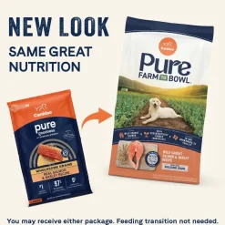 Canidae Pure Goodness Wholesome Grains Adult Dry Dog Food Real Salmon & Barley Recipe 4-lb