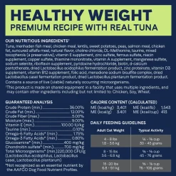 CANIDAE PURE Grain-Free Limited Ingredient Healthy Weight Dry Cat Food Tuna 10-lb