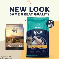 CANIDAE Pure Grain-Free Limited Ingredient Dry Cat Food Premium Recipe with Chicken 5-lb