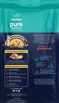 CANIDAE Pure Grain-Free Limited Ingredient Dry Cat Food Premium Recipe with Chicken 10-lb