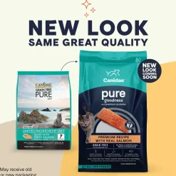 CANIDAE Pure Grain-Free Limited Ingredient Dry Cat Food Premium Recipe with Salmon 10-lb