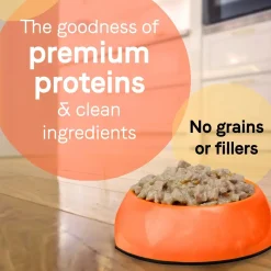 CANIDAE PURE Petite Goodness for Small Breed Grain-Free Paté Canned Dog Food Salmon & Shrimp 3.5-oz