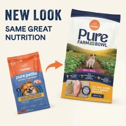 CANIDAE PURE Petite Goodness for Small Breed Freeze-Dried Raw Coated Adult Dry Dog Food Chicken 10-lb
