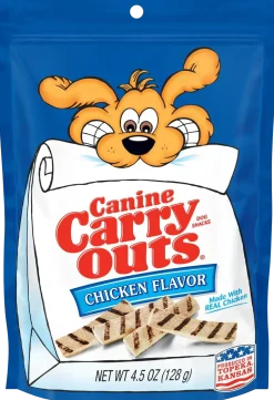 Canine Carry Outs Dog Treats Chicken Flavor 4.5-oz