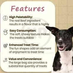 Canine Carry Outs Soft & Chewy Dog Treats Beef 4.5-oz