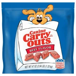 Canine Carry Outs Soft & Chewy Dog Treats Beef 47-oz