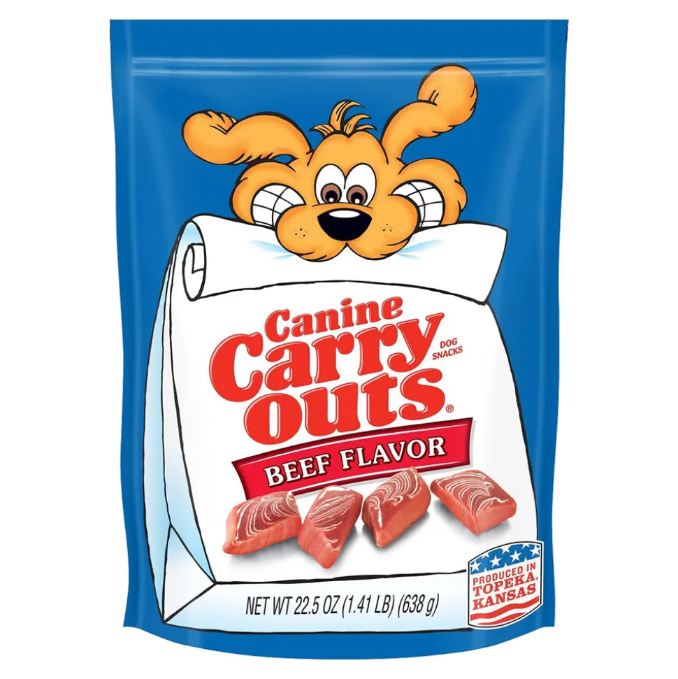 Canine Carry Outs Soft & Chewy Dog Treats Beef 22.5-oz
