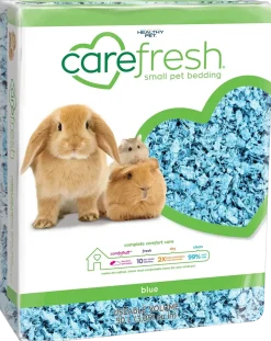 Carefresh Complete Comfort Blue Paper Bedding for Small Animals 50 Liters