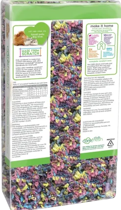 Carefresh Complete Comfort Confetti Paper Bedding for Small Animals 10 Liter