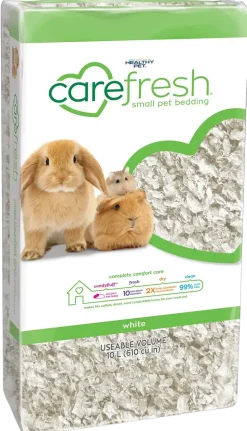 Carefresh Complete Comfort White Paper Bedding for Small Animals 10 Liter