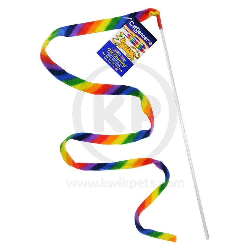 Cat Dancer Products Charmer Cat Toy Multicolor One Size