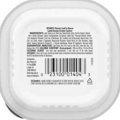 Cesar Classic Loaf in Sauce Adult Wet Dog Food Lamb 3.5-oz