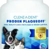 Ceva Clenz-a-dent ProDen PlaqueOff Oral Health Flakes for Dogs & Cats 1.4-oz