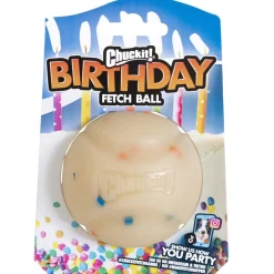 Chuckit! Birthday Fetch Ball Dog Toy Multicolor Medium