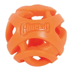 Chuckit! Breathe Right Fetch Ball Dog Toy Orange Medium