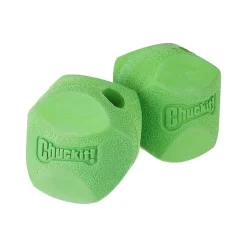 Chuckit! Erratic Ball Dog Toy Green Medium 2 Count