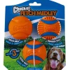 Chuckit! Fetch Medley Balls Gen 3 Dog Toy Medium 3 Count
