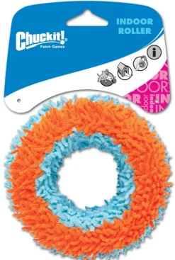 Chuckit! Indoor Roller Dog Toy Blue & Orange Medium