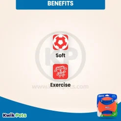 Chuckit! Kick Fetch Ball Dog Toy Small