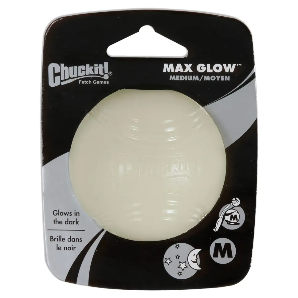Chuckit! Max Glow Ball Dog Toy Medium