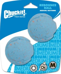 Chuckit! Rebounce Ball Dog Toy Assorted Medium 2 Count