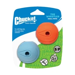 Chuckit! The Whistler Ball Dog Toy Assorted Small 2 Count