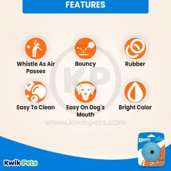 Chuckit! The Whistler Ball Dog Toy Large
