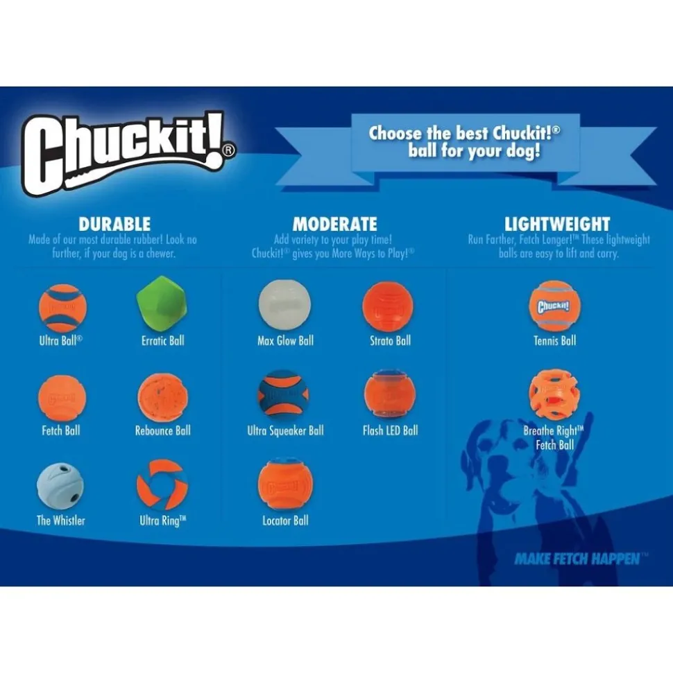 Chuckit! Ultra Squeaker Ball Dog Toy Small