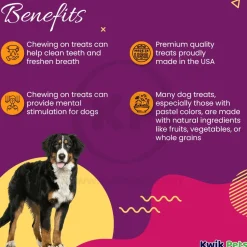 Claudia’s Canine Bakery LUV Bones Pastel Dog Treat