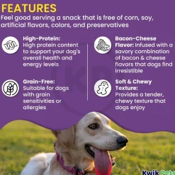 Cloud Star Buddy Biscuits Softies Dog Treats with Natural Bacon & Cheese 20-oz