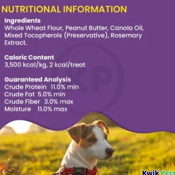 Cloud Star Buddy Biscuits Teeny Crunchy Dog Treats Peanut Butter 8-oz