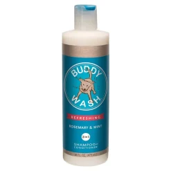 Cloud Star Buddy Wash 2 in 1 Dog Shampoo + Conditioner Rosemary & Mint 16-oz