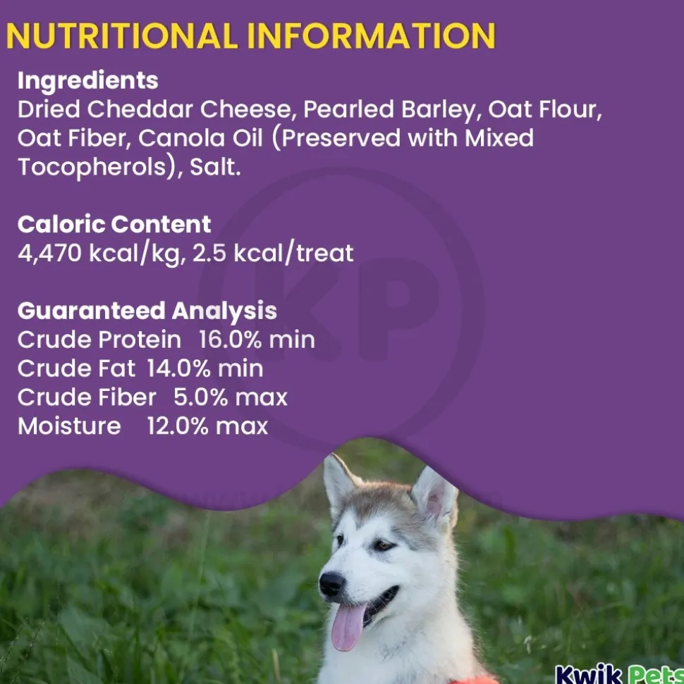 Cloud Star Tricky Trainers Crunchy Dog Training Treats Cheddar 8-oz