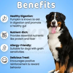 Cloud Star Wag More Bark Less Grain Free Biscuits Crunchy Dog Treats with Pumpkin 14-oz