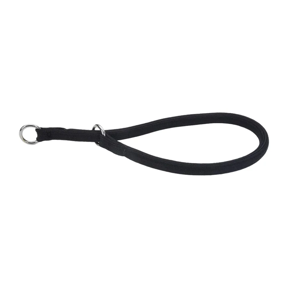 Coastal Round Nylon Dog Training Collar Black 3/8 in X 24 in