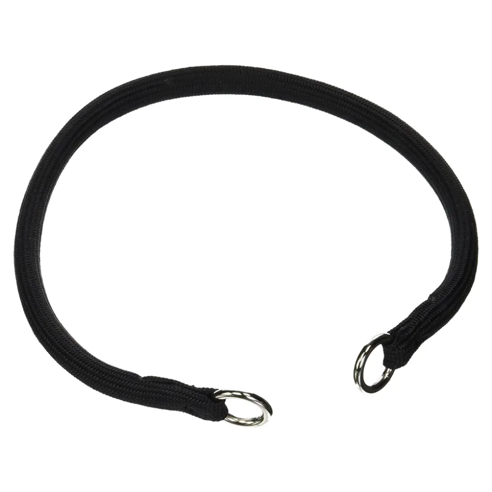 Coastal Round Nylon Training Dog Collar Black 3/8 in X 20 in