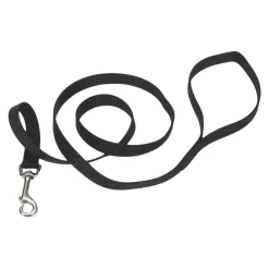 Coastal Single-Ply Nylon Dog Leash Black 5/8 in X 6 ft