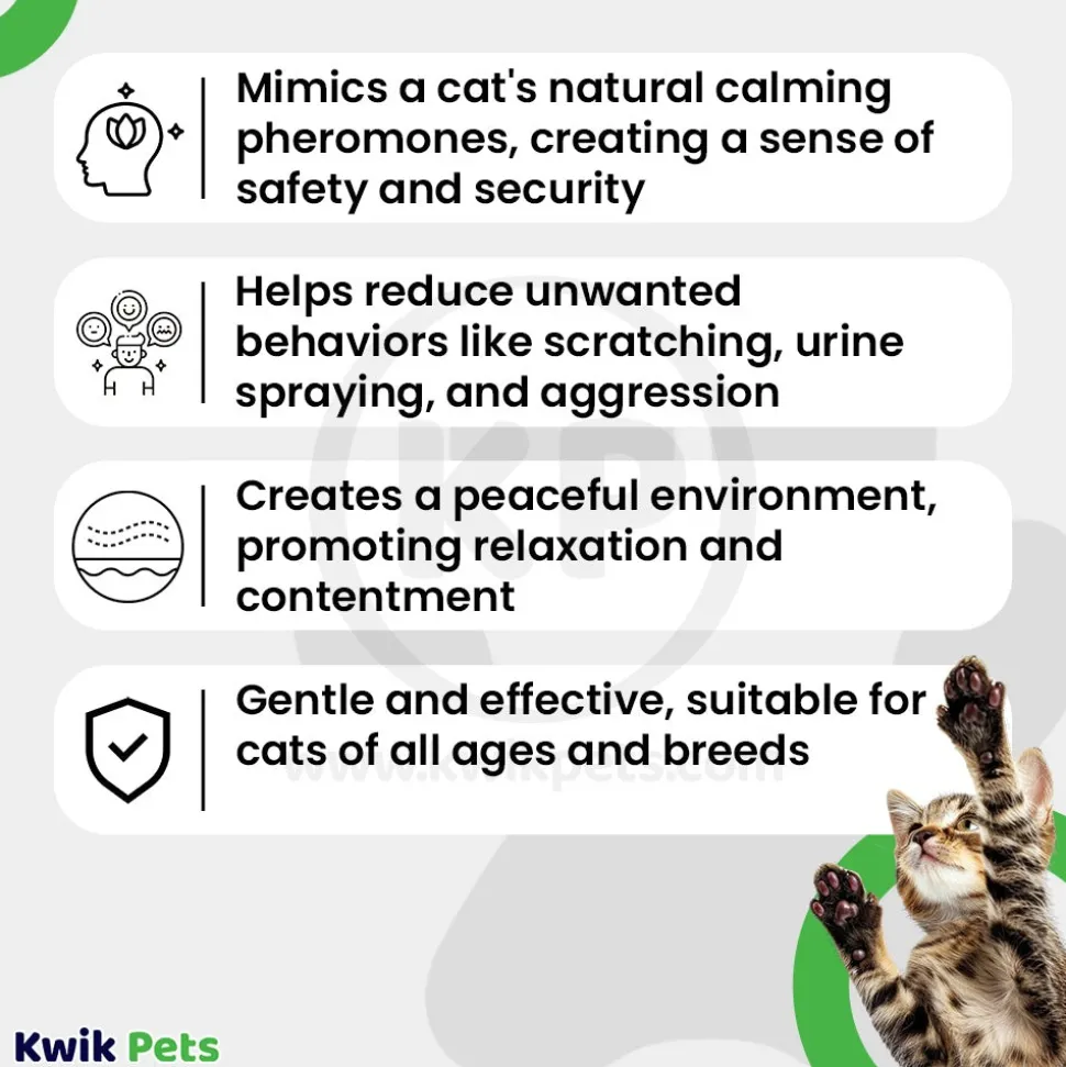 Comfort Zone Cat Calming Diffuser Refill 60 Day Use 2 Count 48-ml