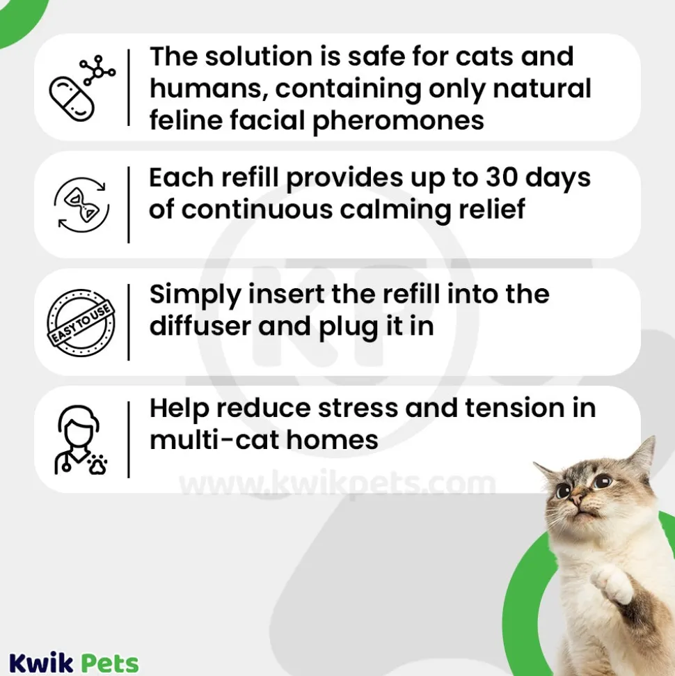 Comfort Zone Multi-Cat Calming Diffuser Refills 2 Count