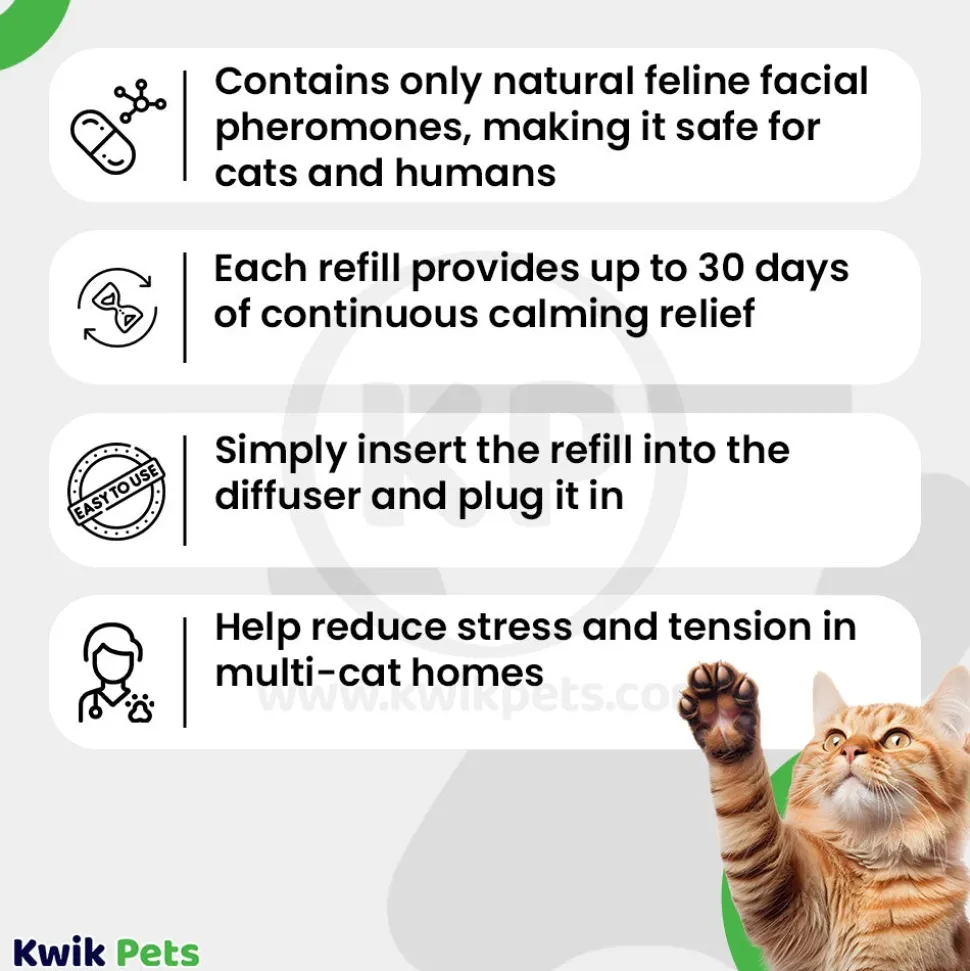 Comfort Zone Multi-Cat Calming Diffuser Kit 2 Count