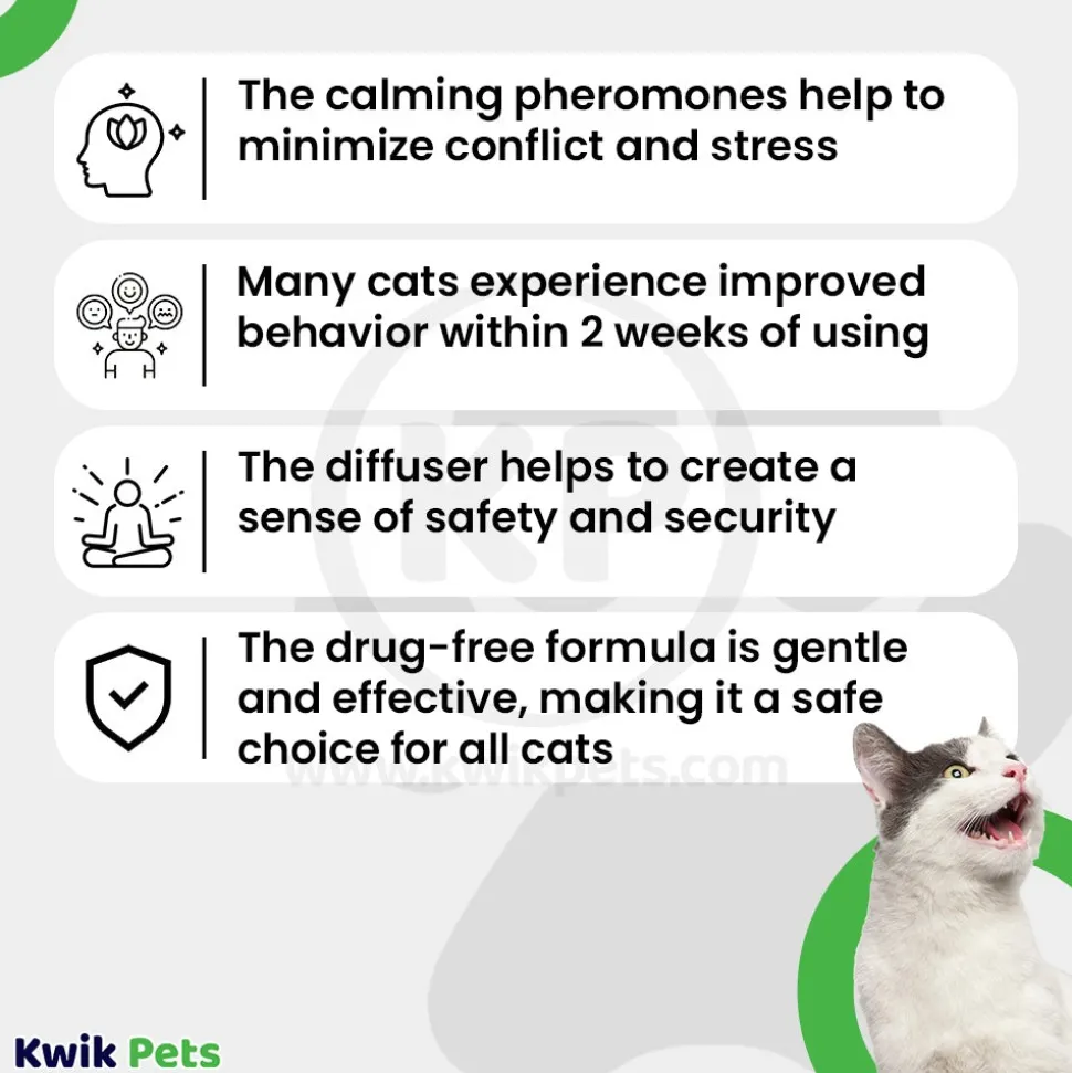 Comfort Zone Multi-Cat Calming Diffuser Refills 1 Count