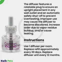 Comfort Zone Multi-Cat Calming Diffuser Refills 1 Count
